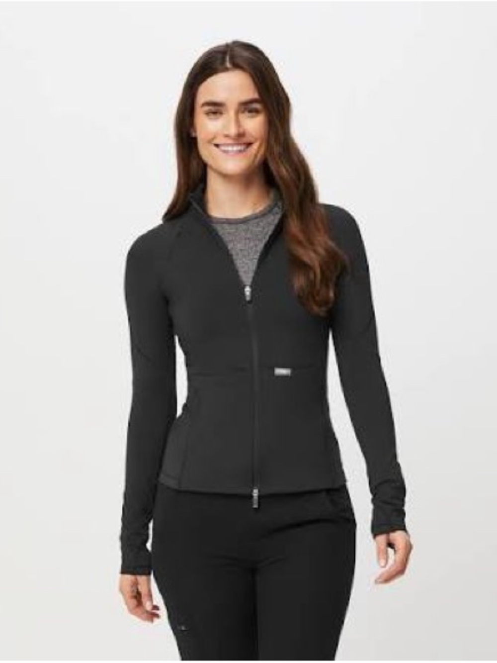 Figs on shift jacket